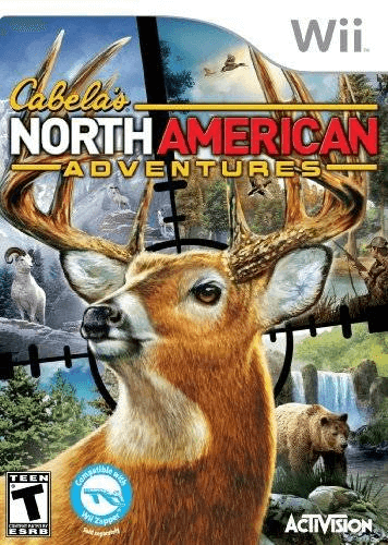 Cabela's North American Adventures box art for Wii